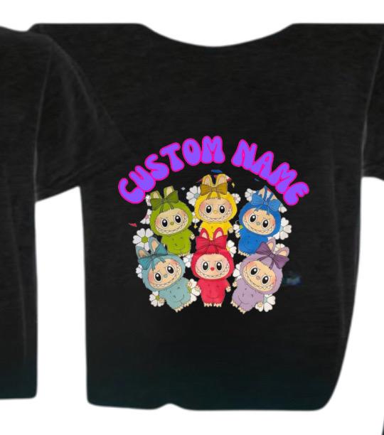 Custom LabooFoo Youth Back to School tshirts (girls/boys) name can be added