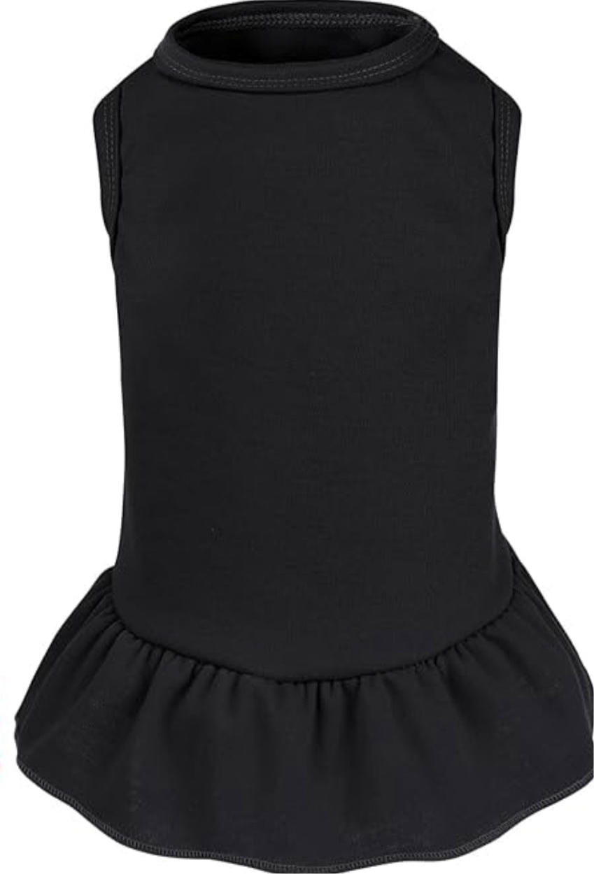 Little Miss Dog Name shirt/dress