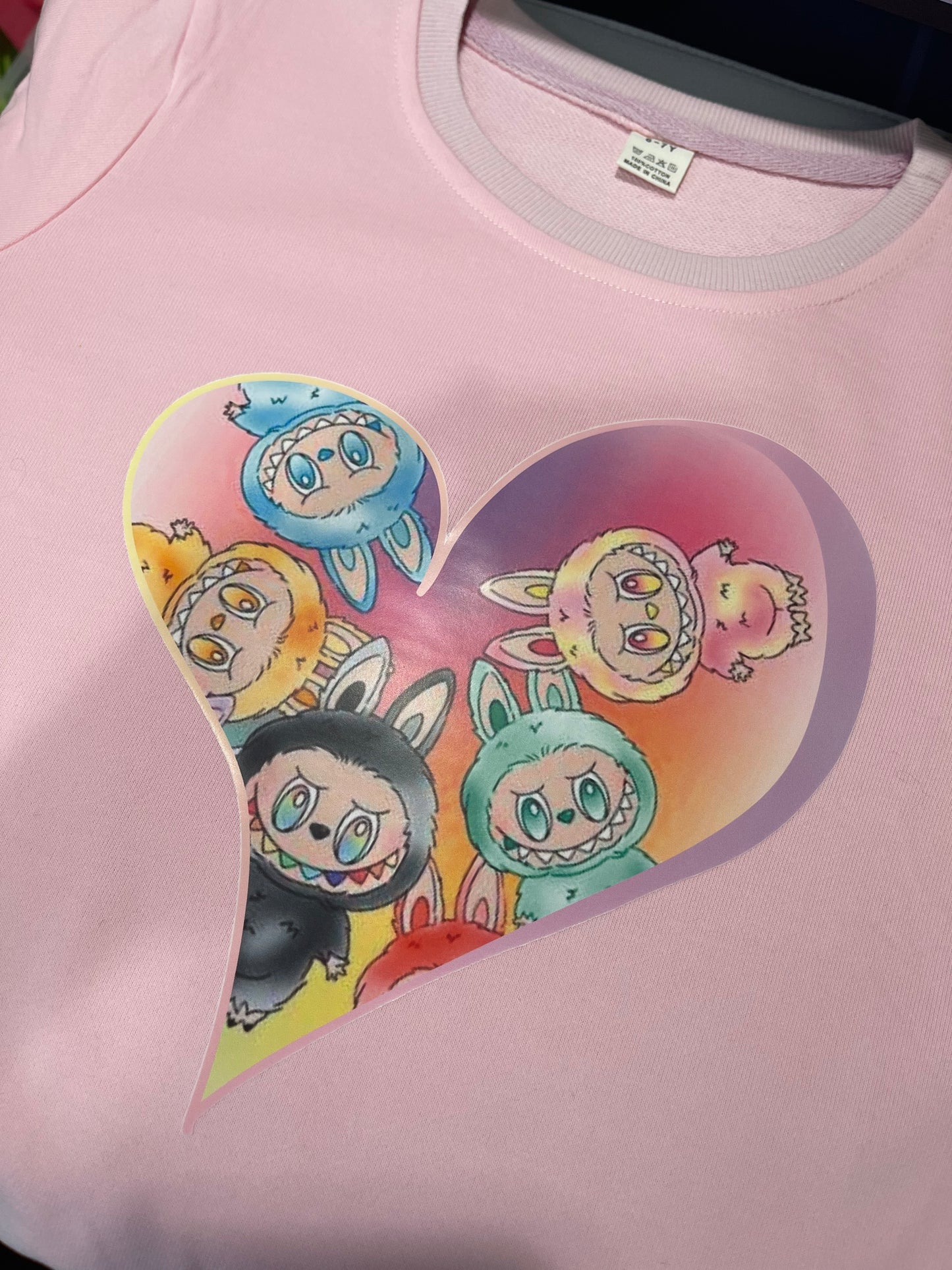 Laboo Monster Doll Heart Shaped T shirt
