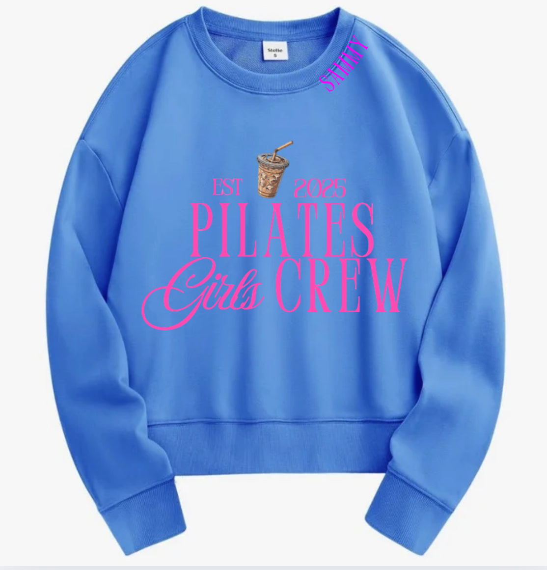 Pilates Women’s “Girl Club” Crewneck | Gift forpilates Lovers | Est. Year Sweatshirt
