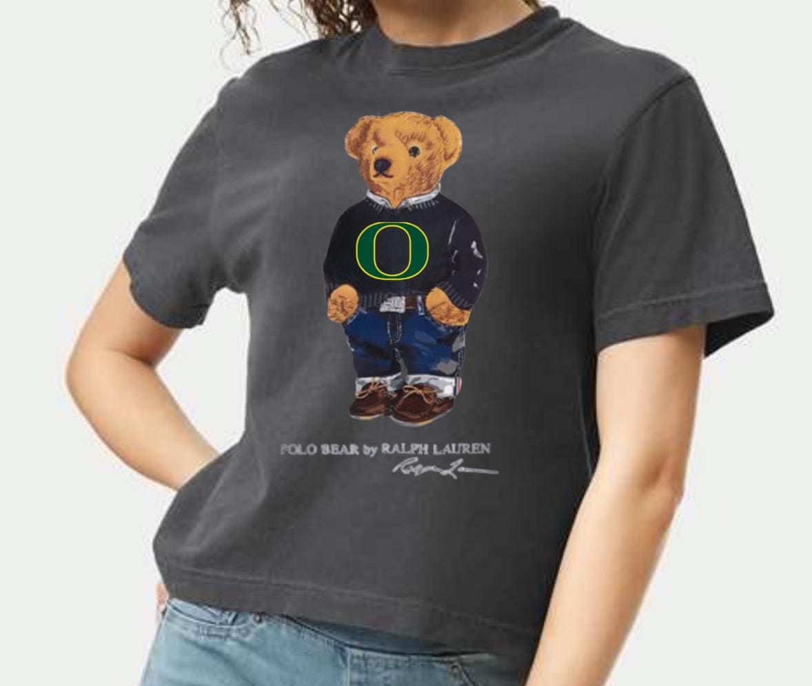 Polo Bear Vintage College Crew Neck Sweatshirt, t shirt (Kids & Adults)