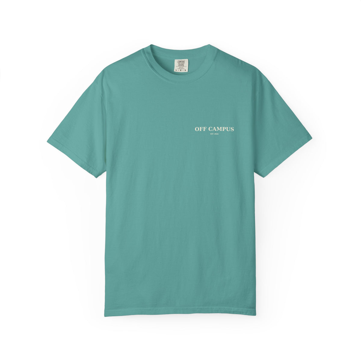 Saturday Division T-Shirt — “Off Campus” Vintage Garment-Dyed Tee