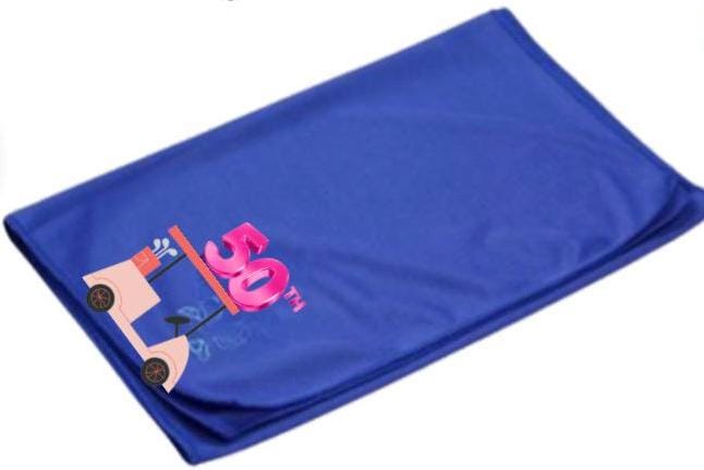 Personalized Pickleball Cooling Towel non Embroidered Water-Resistant Sports Towel, Custom Name or Initials, Matching Pickleball Gear Gift