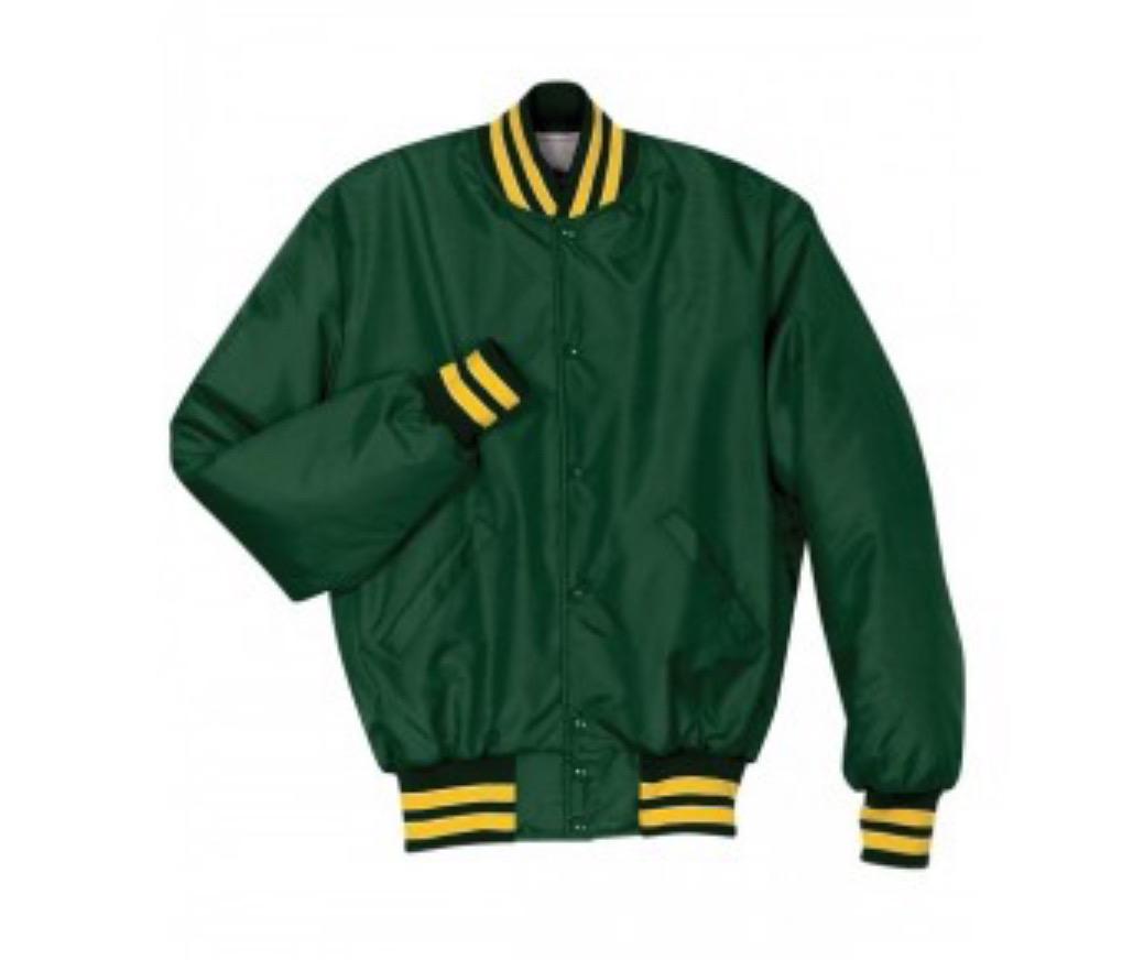 Custom Water Resistant Lined Jacket - College Name