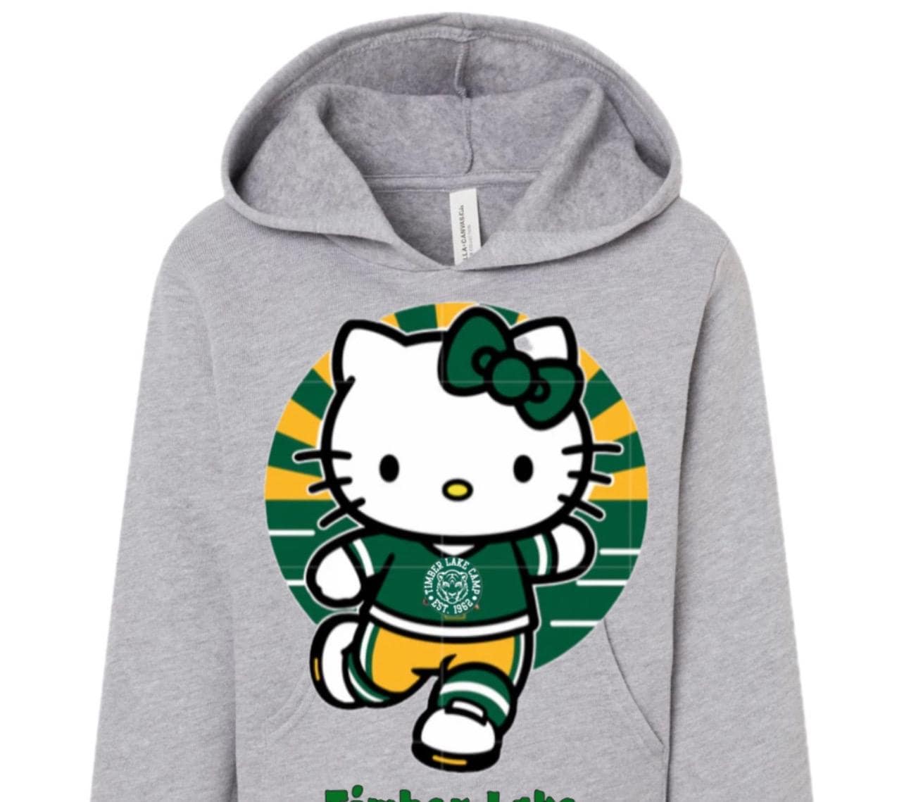 Character Custom College Sweatshirt Pullover Hoodie (or your own image)