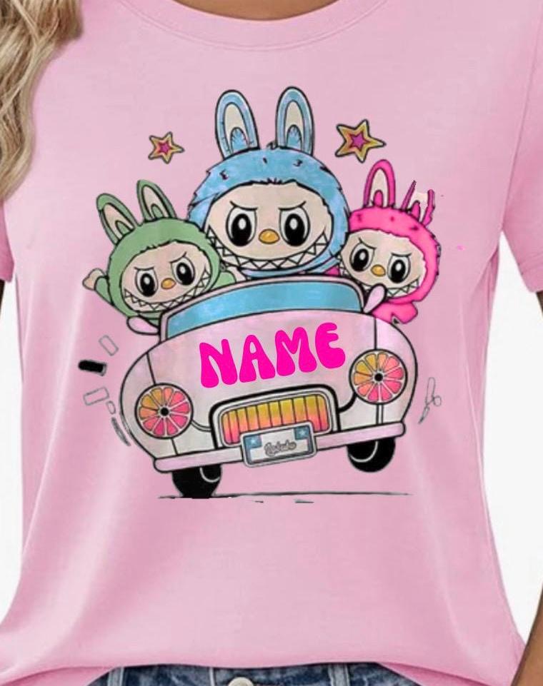Custom LabooFoo Youth Back to School tshirts (girls/boys) name can be added