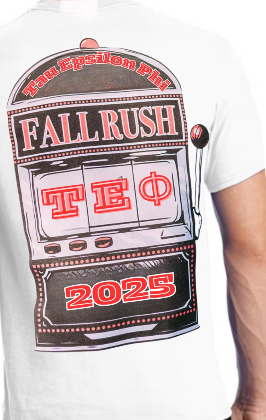 Sorority/Fraternity Cropped Bid Day t shirt (or custom design)
