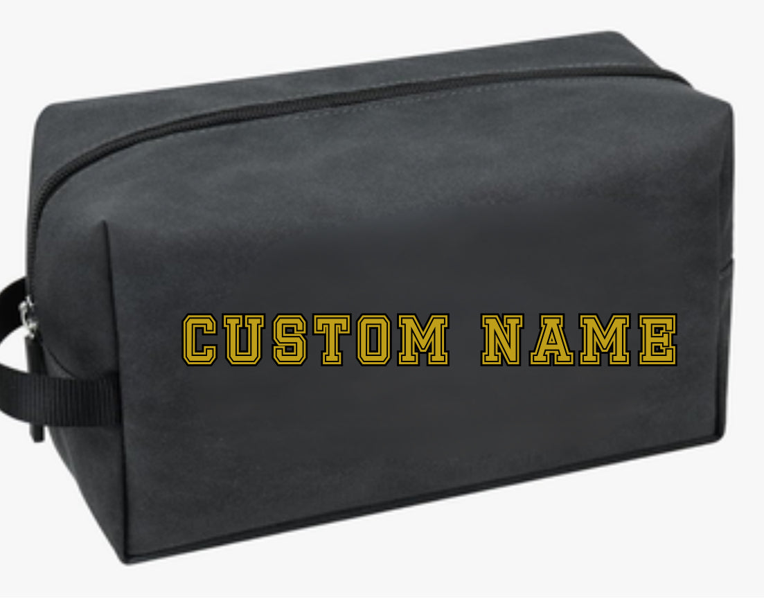 Men’s Personalized Toiletry Bag (Groomsmen or College Gift Idea)