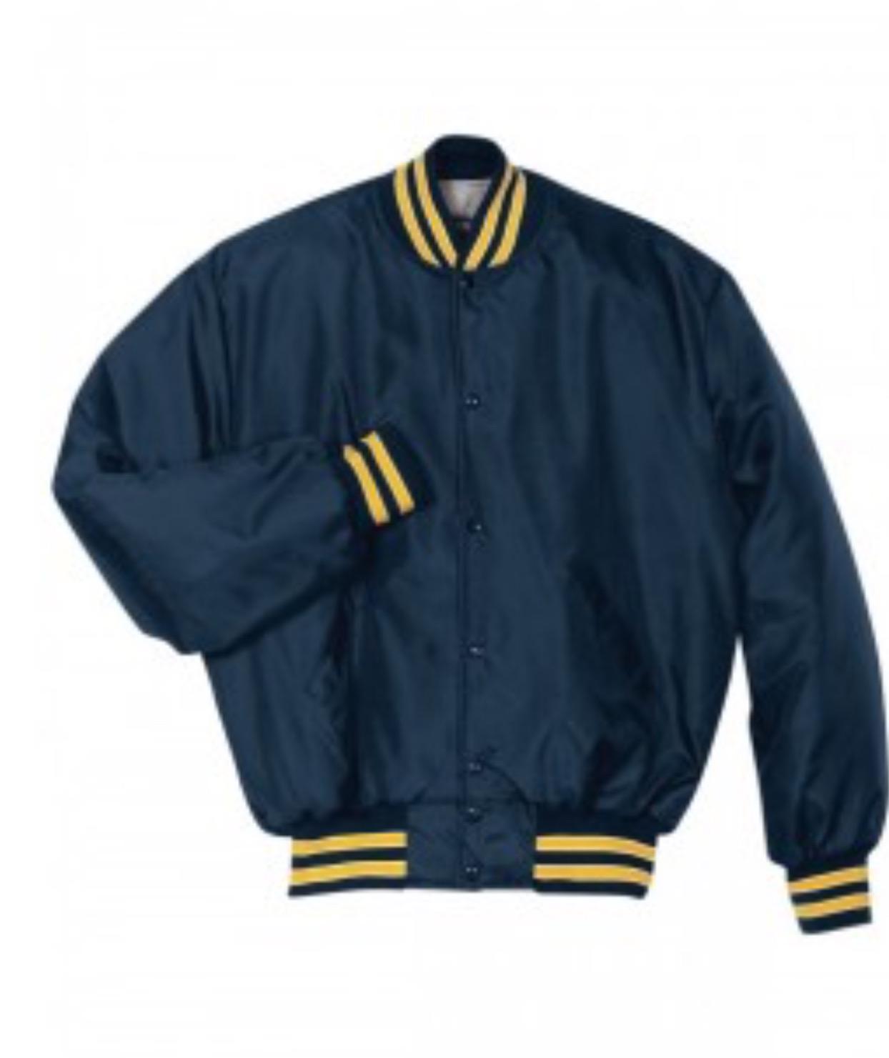 Custom Water Resistant Lined Jacket - College Name