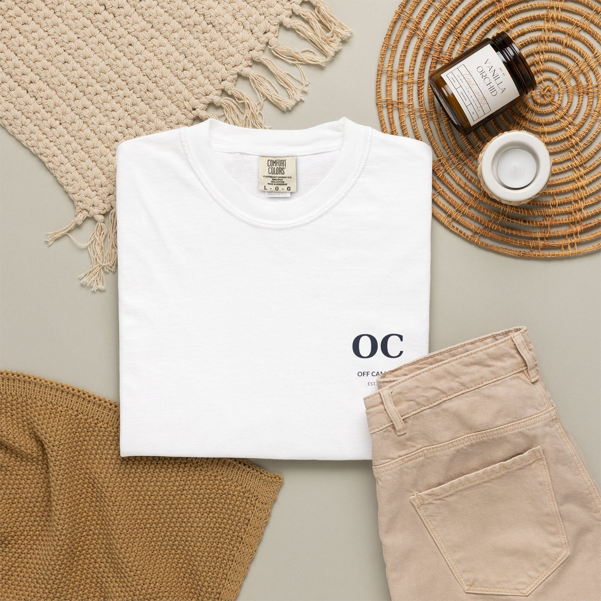 T-Shirt — "Off Campus University" Vintage Campus Tee