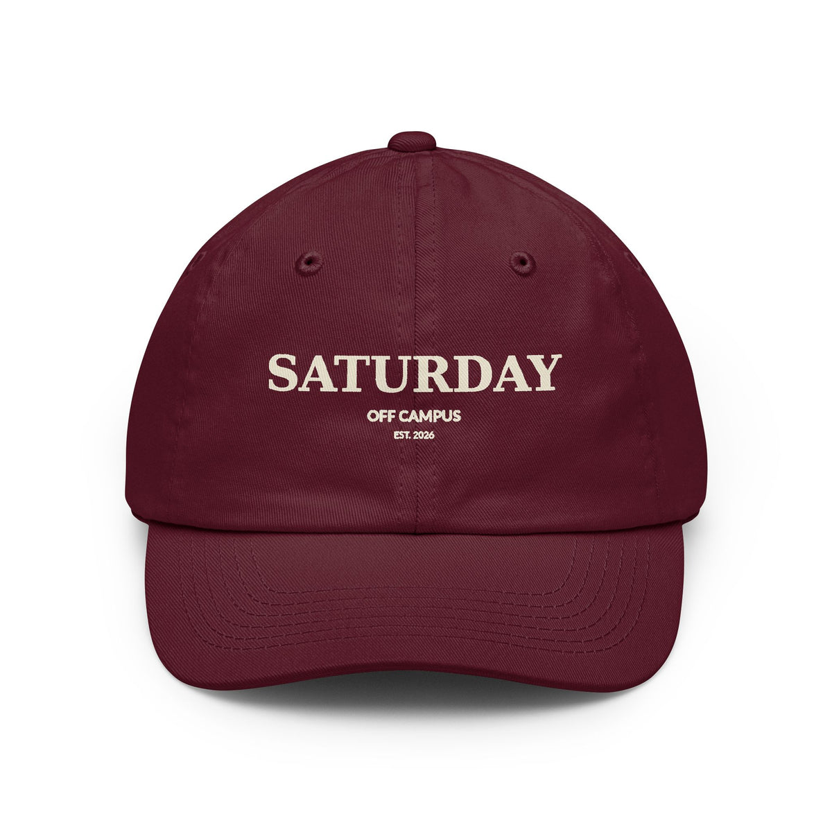 Saturday Classic Dad Hat – Vintage Weekend Baseball Cap