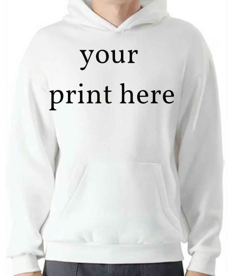 Custom Print Hoodie unisex - your image