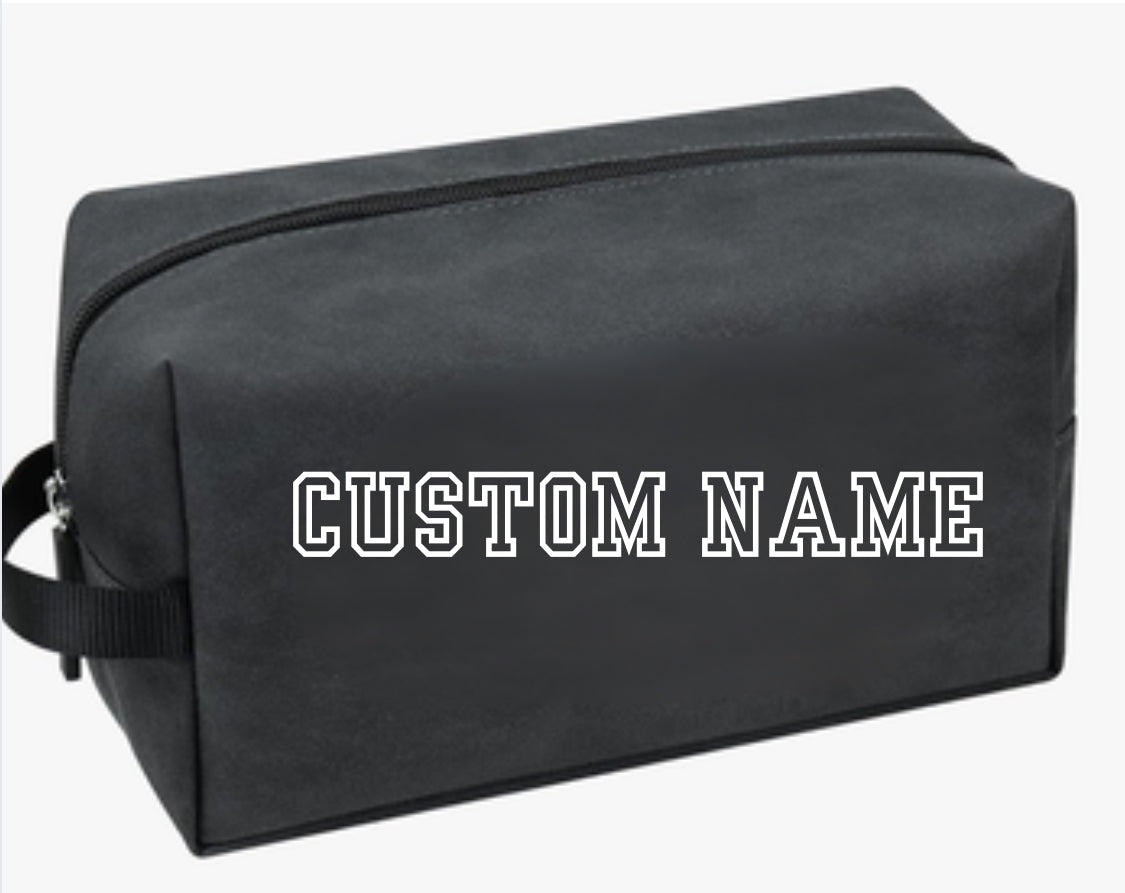 Men’s Personalized Toiletry Bag (Groomsmen or College Gift Idea)