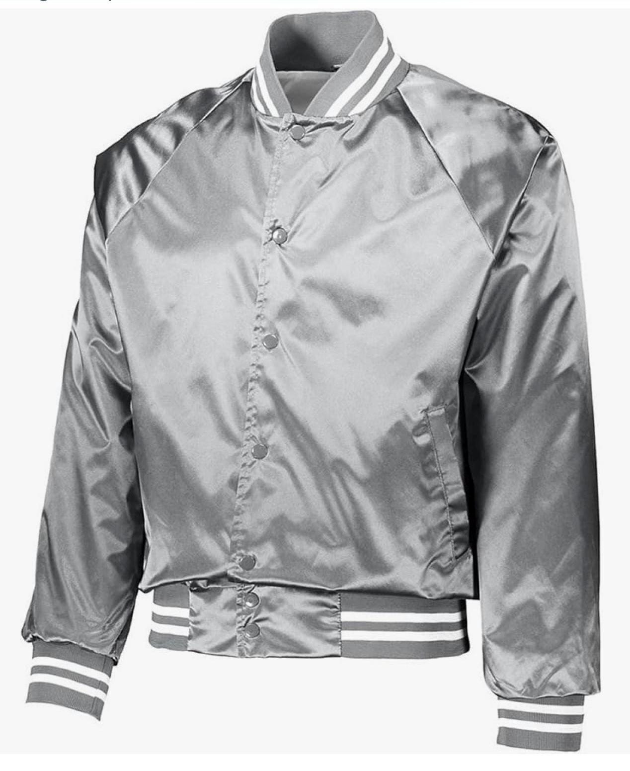 CUSTOM SATIN JACKET, Satin Bomber Jacket