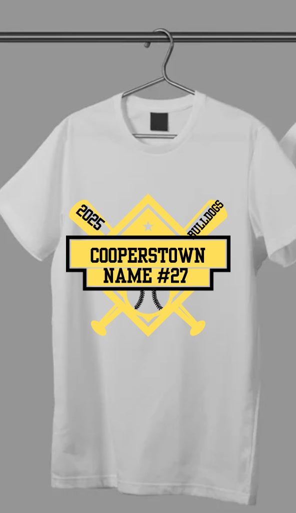 Cooperstown Custom team swag (private message for each order images )