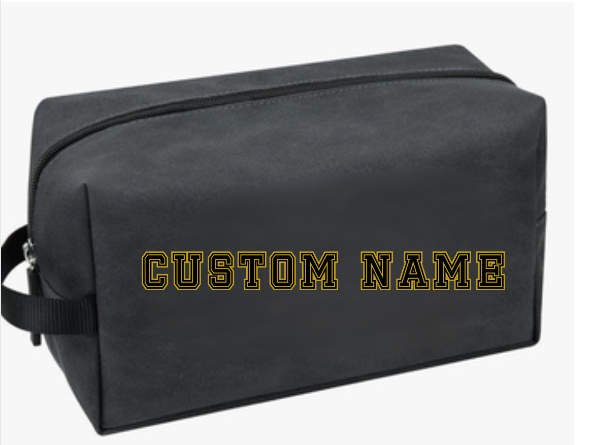 Men’s Personalized Toiletry Bag (Groomsmen or College Gift Idea)