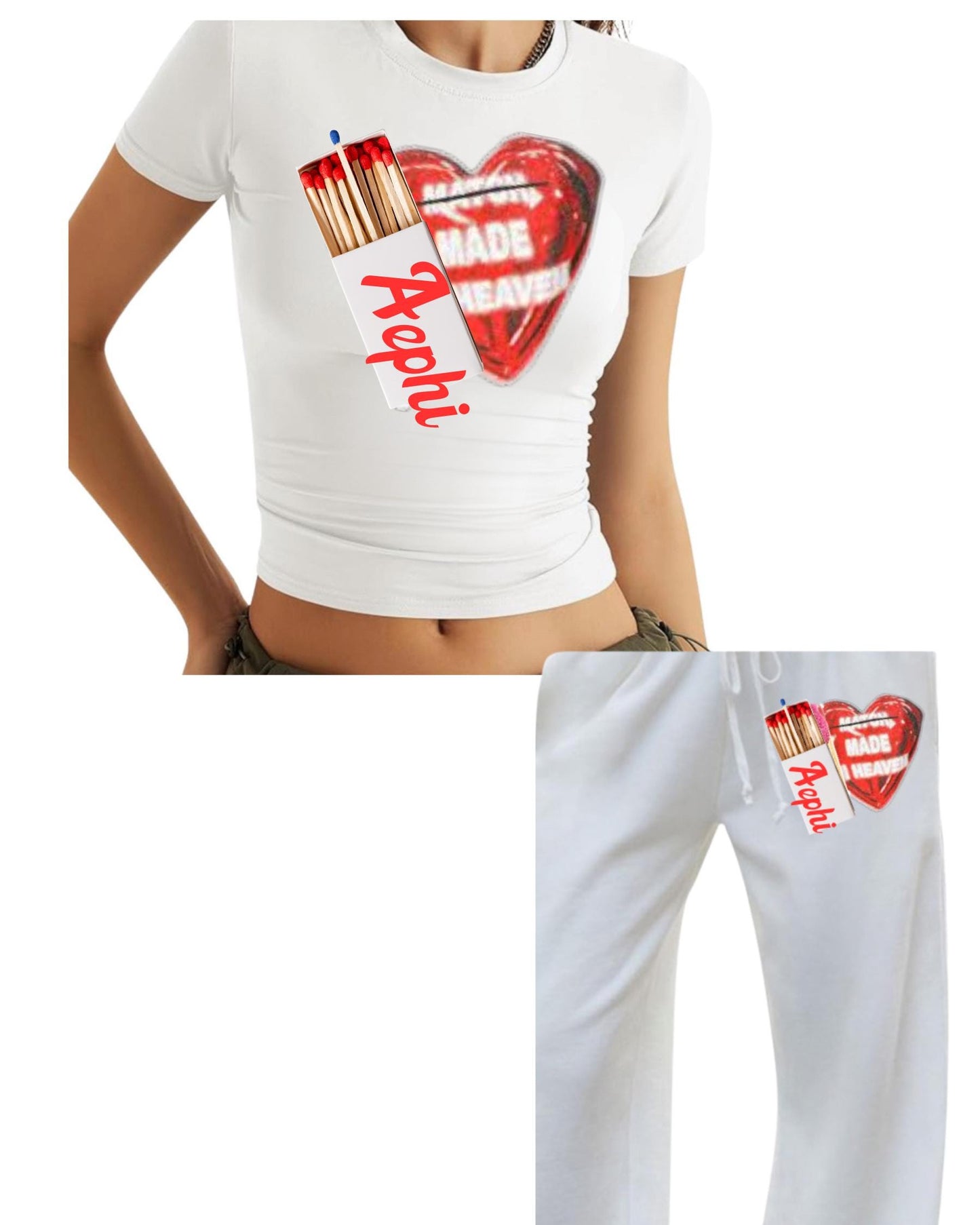 Sorority/Fraternity Cropped Bid Day t shirt (or custom design)
