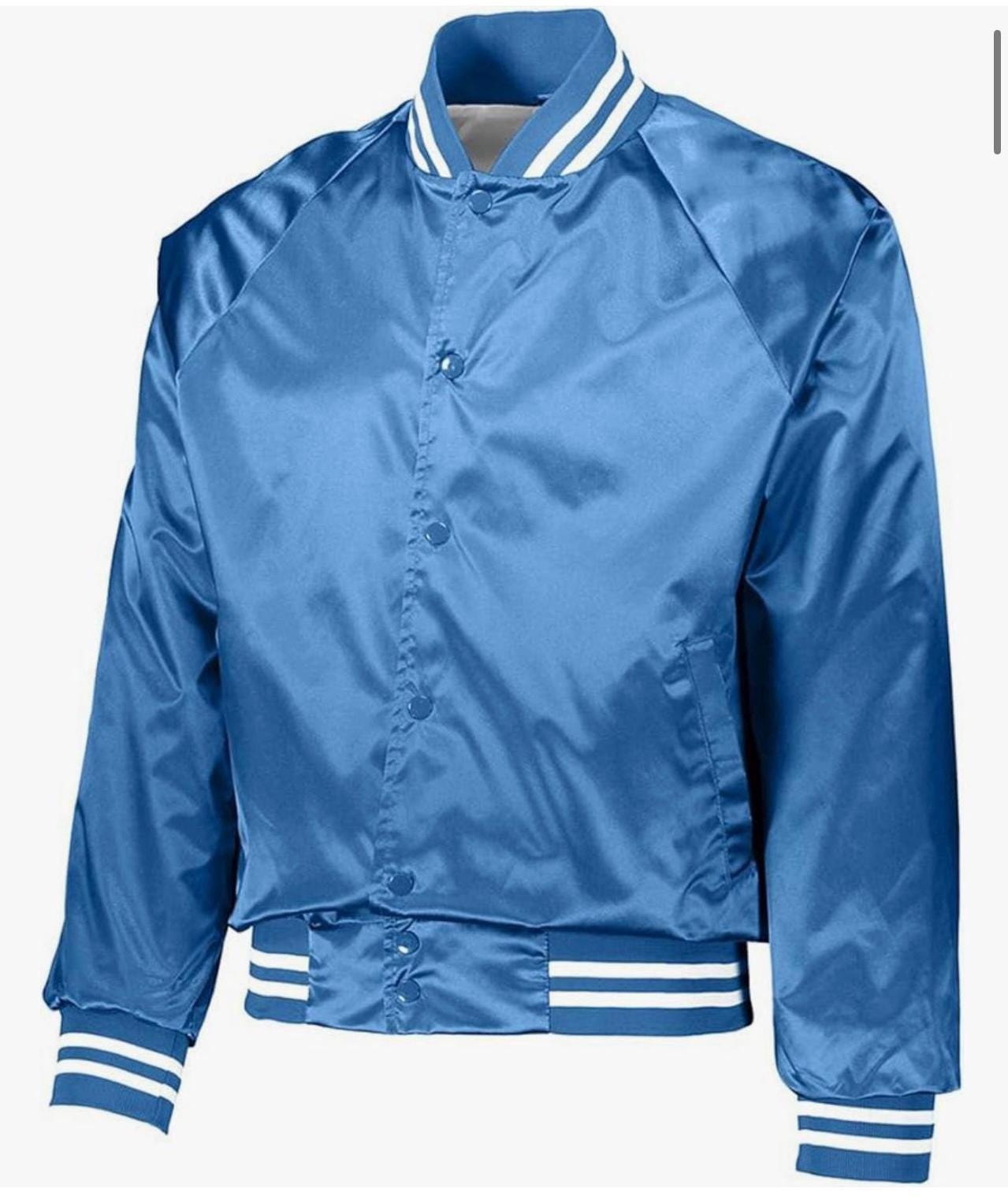 CUSTOM SATIN JACKET, Satin Bomber Jacket