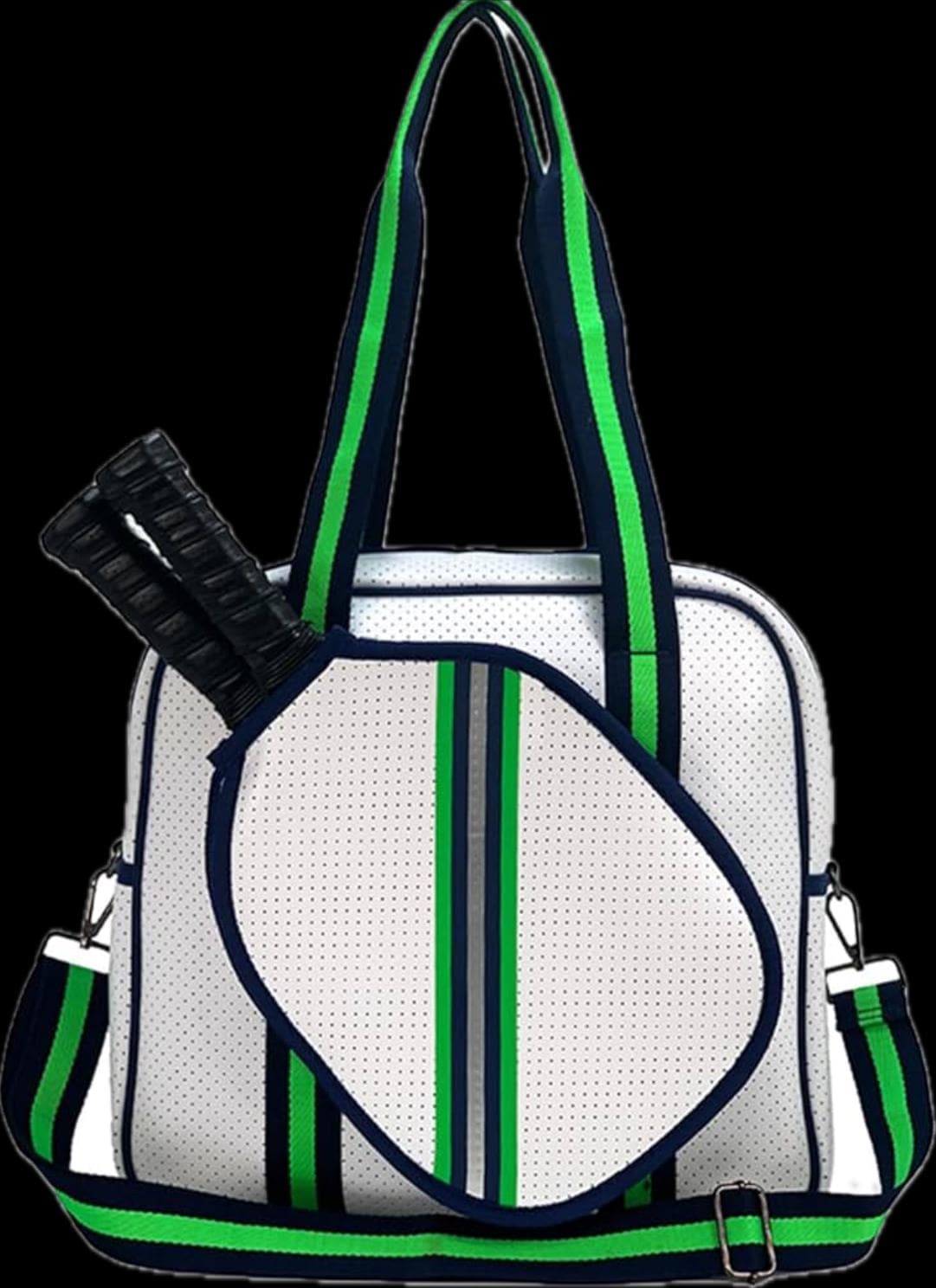 Personalized Embroidered Pickleball water resistant neoprene tote and sling bag (perfect for sorority gift!)