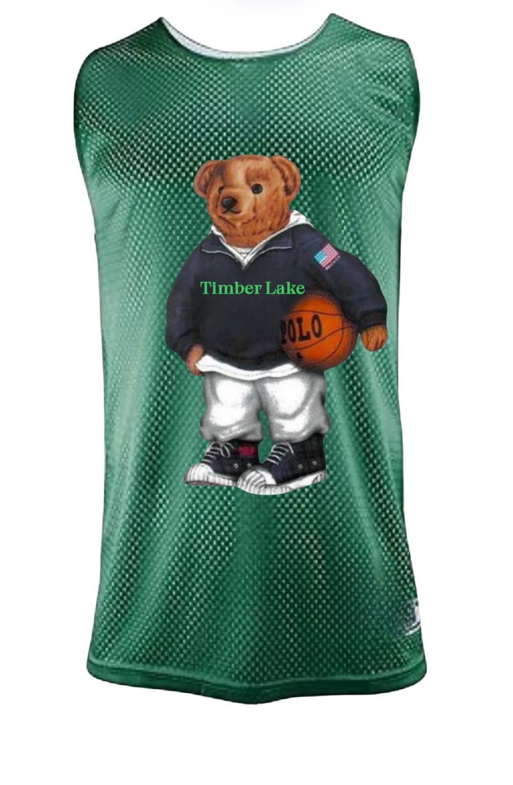 Boys Sports Jersey Reversible, School, Favorite Team Polo Bear Jersey Tank Personalized (name added on back)