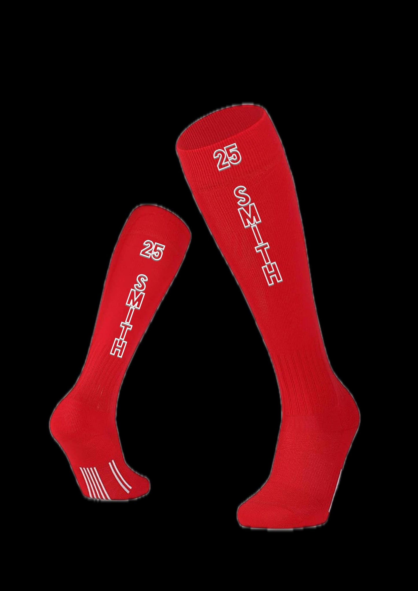 Youth Baseball/Softball Socks personalized with player # team name or logo. Camp Socks for color war!!! Add your name! Transfer or Embroider
