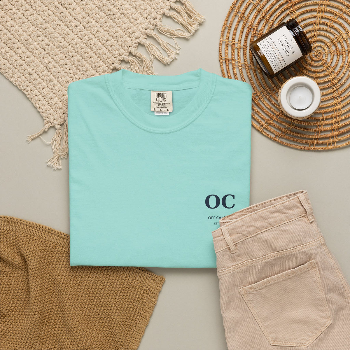 T-Shirt — "Off Campus University" Vintage Campus Tee