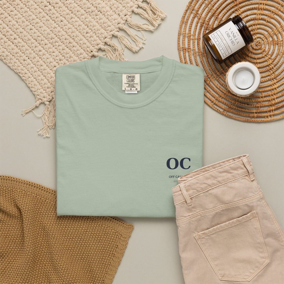 T-Shirt — "Off Campus University" Vintage Campus Tee