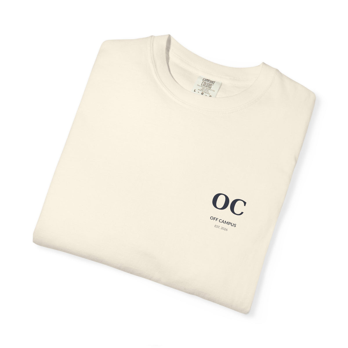 T-Shirt — "Off Campus University" Vintage Campus Tee