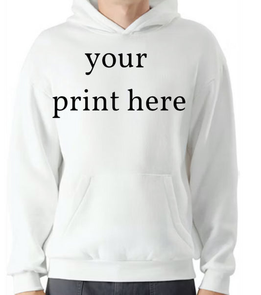 Custom Print Hoodie unisex - your image