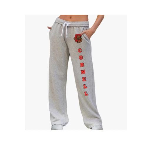Custom College Sweatpants with Pockets – Wide Leg Fleece Pants with School Name or Logo Down Leg | Personalized Spirit Wear