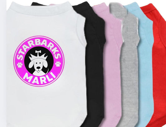 Star Barks Dog TShirt or Hoodie Cute Dog Clothes, Funny StarThemed Pet Shirt, Small & Medium Dog Apparel, Gift for Dog Lovers