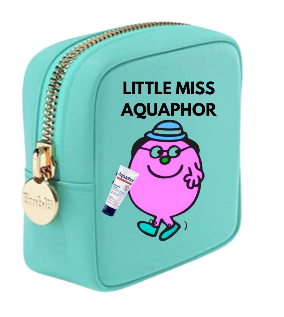Personalized College Logo Mini Travel Cosmetic Case – Custom Name or Monogram, Small School Backpack, Dorm Essential, College Student Gift