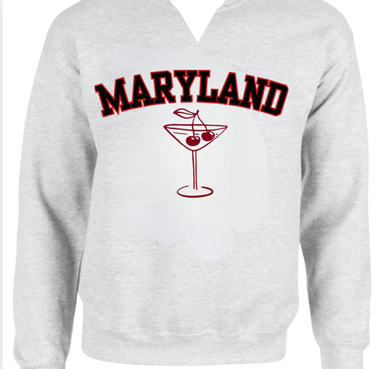 College Girl Cherry Martini Outfit – Hoodie, Tank, Shorts, or Sweatpants